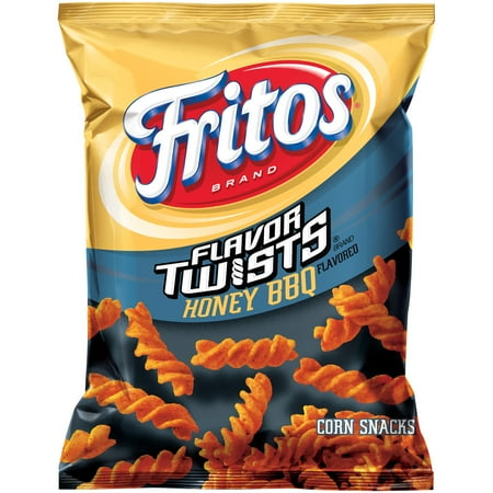 Fritos Flavor Twists Honey BBQ Corn Snacks, 10.5 Oz.