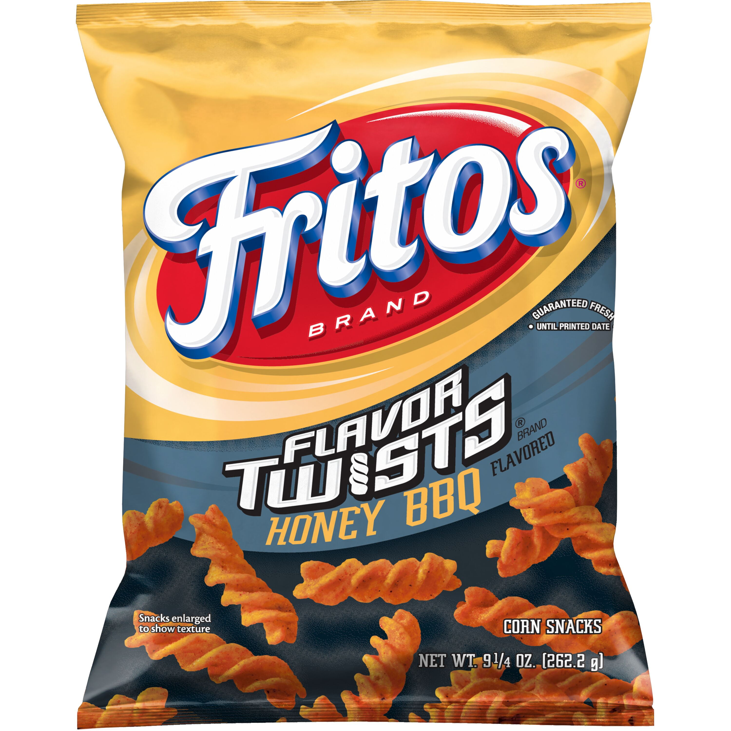 Fritos Flavor Twists Honey BBQ Flavor Corn Snacks, 9.25 Ounce Bag