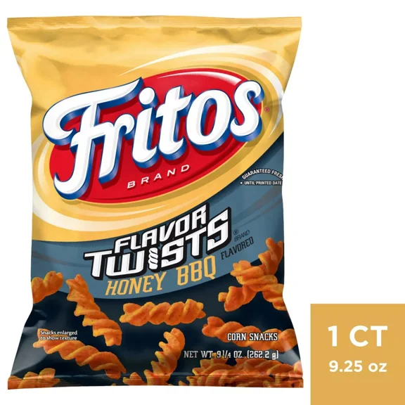 Fritos Honey BBQ Twists Corn Chips - 9.25oz