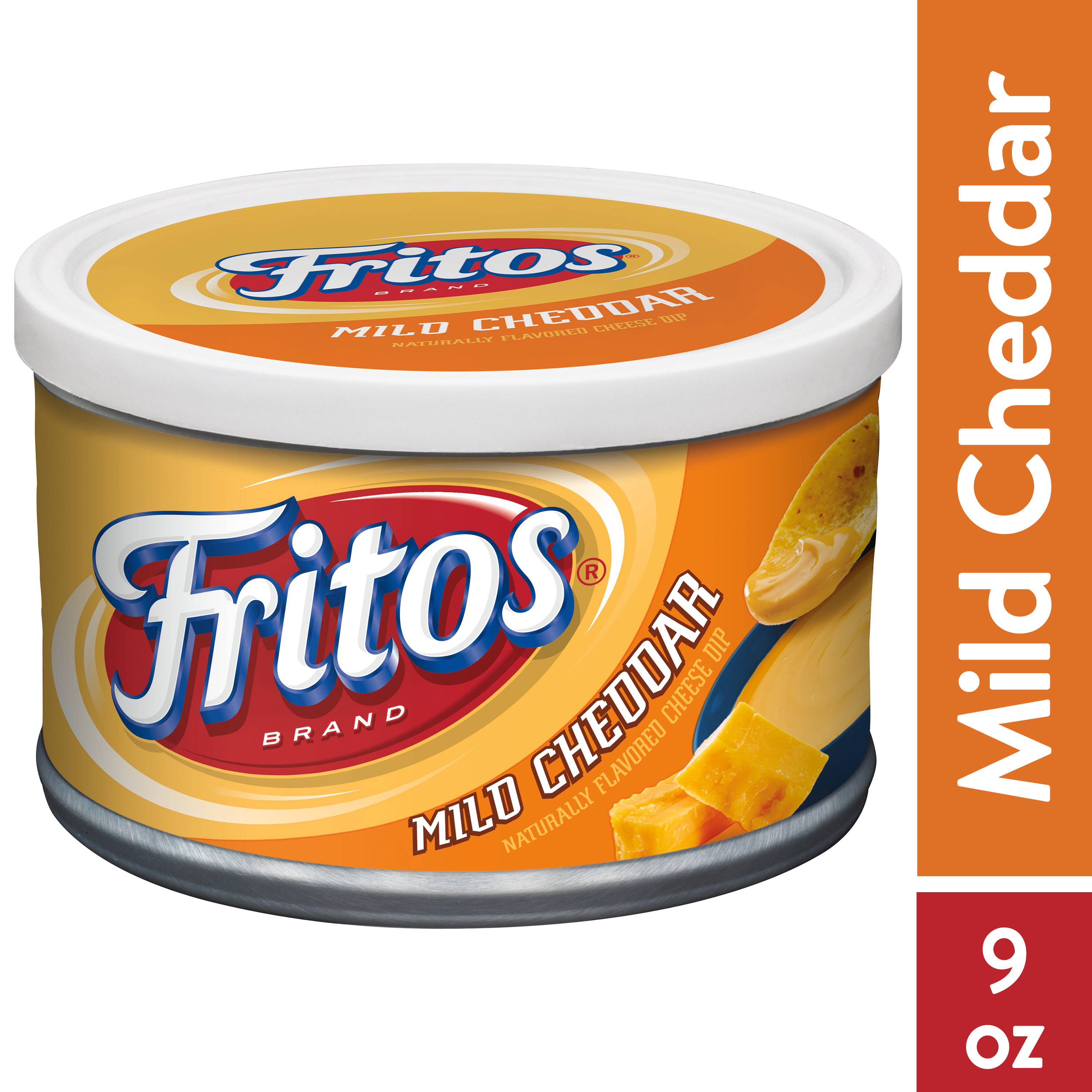 Fritos Mild Cheddar Flavored Cheese Dip, 9 oz Shelf-stable Can - image 1 of 9