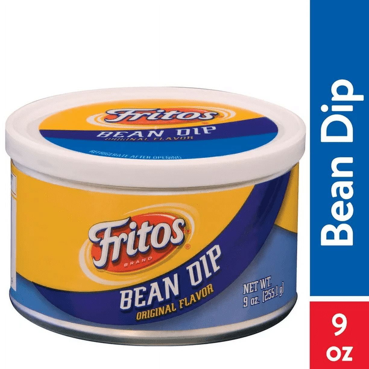 Fritos Original Flavor Bean Dip, 40 calories per 2 tbsp serving, 9 oz
