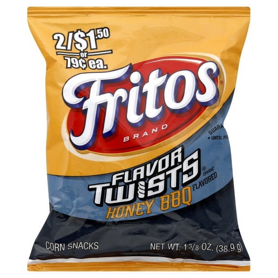 Fritos Twists Honey Bbq Svl-r 1.375z