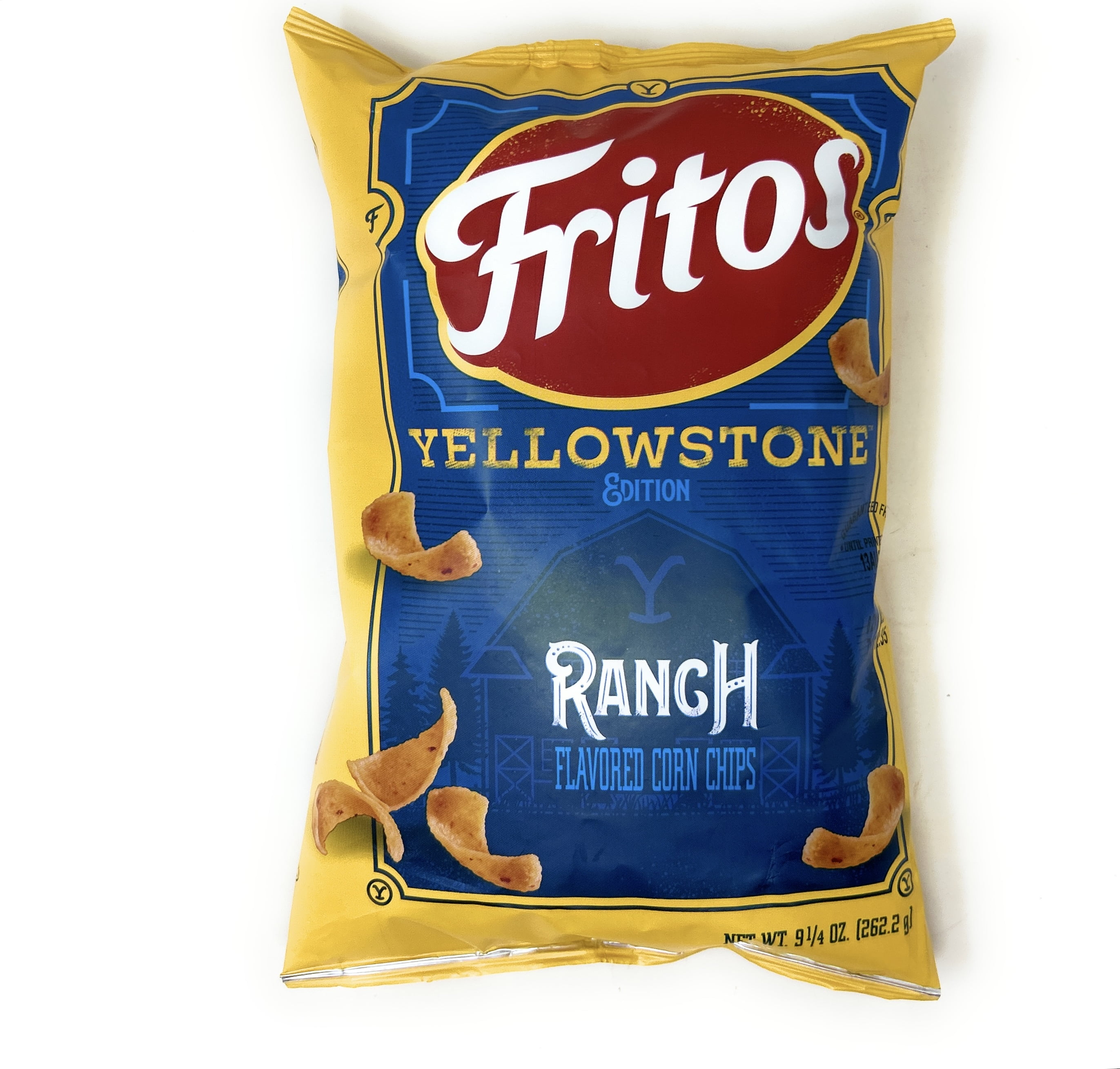 Fritos Yellowstone Edition Ranch Flavored Corn Chips 9.25oz - 1 bag ...