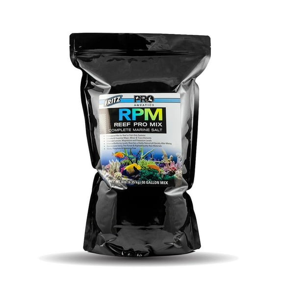 Fritz Aquatics 805112 14 lbs Reef Pro Mix Complete Aquarium Sea Salt