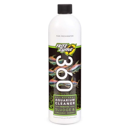 Fritz Aquatics 360 Freshwater Aquarium Cleaner 16 oz