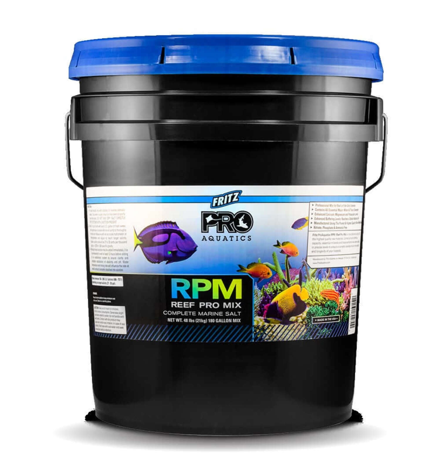 Fritz Aquatics 805113 48 lbs Reef Pro Mix Complete Marine Salt ...