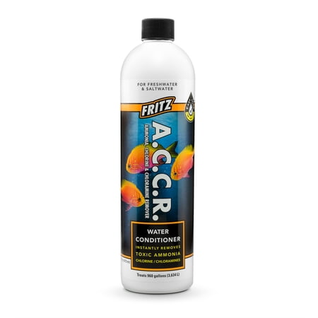 Fritz Aquatics A.C.C.R. Complete Water Conditioner - Ammonia, Chlorine, and Chloramine Remover