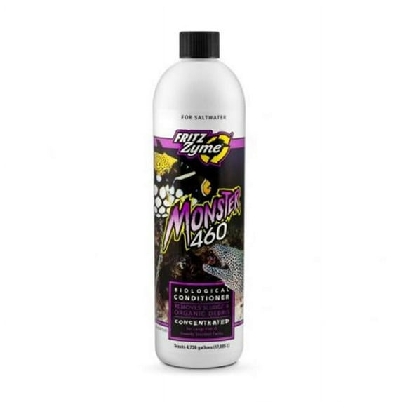 Fritz Aquatics Monster 460 Concentrated Biological Conditioner for Saltwater 76016