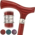thumbnail image 1 of Fritz Comfort Cane – Matching Stained Wood Handle & Shaft Arthritis-Friendly Grip, Walking Stick for Men and Women, Walking Cane, 1 of 9