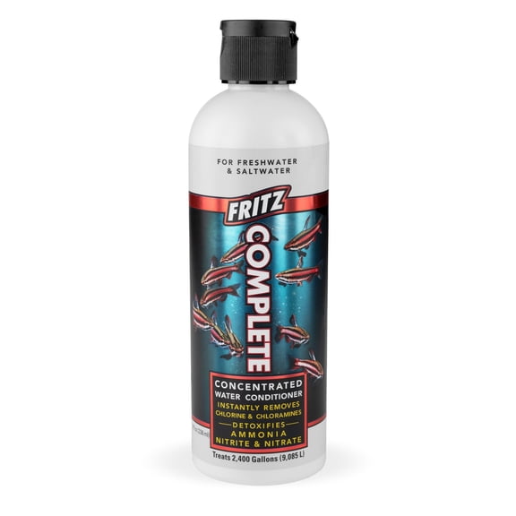 Fritz Complete Water Conditioner Fresh/Saltwater Aquariums 8oz.