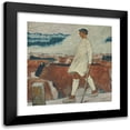 thumbnail image 1 of Fritz Erler 20x20 Black Modern Framed Museum Art Print Titled - Viehhirte, 1 of 5
