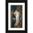 thumbnail image 1 of Fritz Ilg 11x18 Black Ornate Wood Framed Double Matted Museum Art Print Titled - Echo (1902), 1 of 5