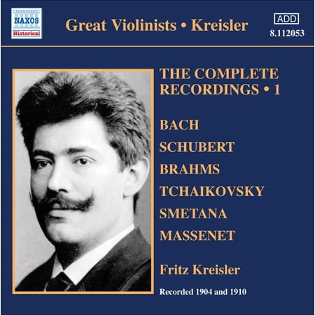 Fritz Kreisler - Integrale Des Enregistrements Vol. 1 - Music & Performance - CD