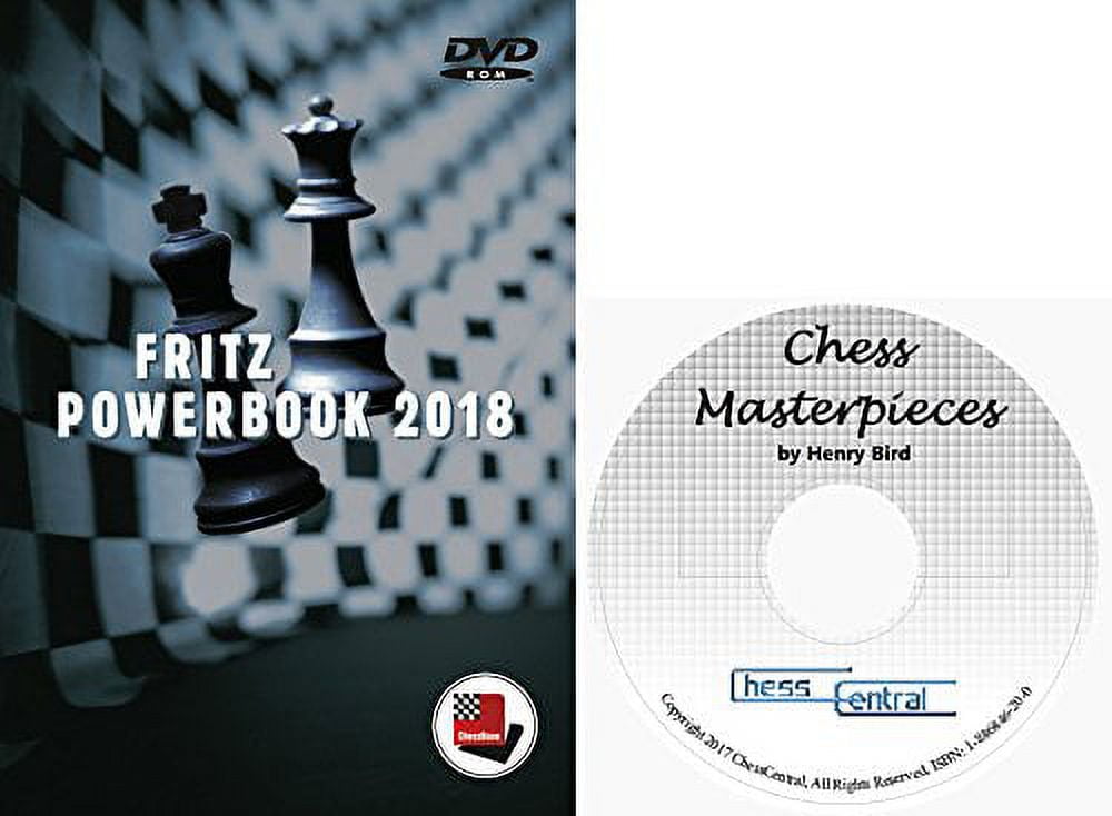 Fritz Powerbook Chess Game Database 2018 - Chess Database Software bundled  with Chess Masterpieces CD 