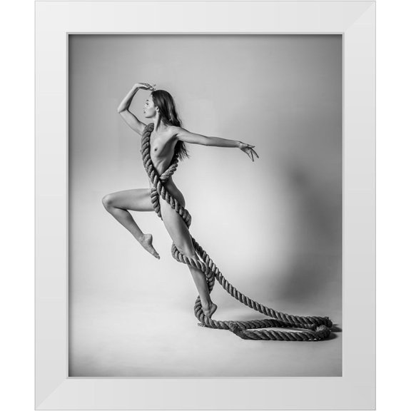 Fritz, Ray 12x14 White Modern Wood Framed Museum Art Print Titled - Eliska, Melbourne 2019