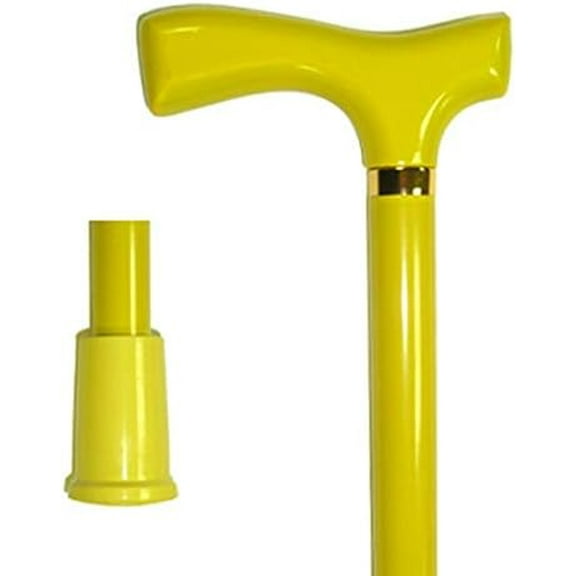 Fritz Wood Stick with Yellow Color Walking Poles, Multicolor