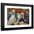 thumbnail image 1 of Fritz von Uhde 18x15 Black Modern Framed Museum Art Print Titled - The Lesson (1899), 1 of 5