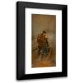 thumbnail image 1 of Fritz von Uhde 8x14 Black Modern Framed Museum Art Print Titled - Heavy Passage (After 1890), 1 of 5