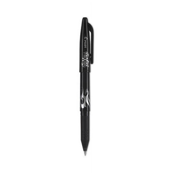 Frixion Ball Erasable Gel Pen, Stick, Fine 0.7 Mm, Black Ink, Black Barrel | Bundle of 10 Dozen