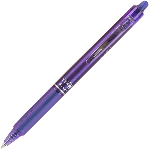Frixion Clicker Erasable Gel Pen, Retractable, Fine 0.7 Mm, Purple Ink, Purple Barrel, Dozen | Bundle of 5 Dozen