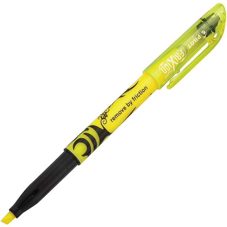 FriXion Light Erasable Highlighter, Yellow Ink, Chisel Tip, Yellow/Black Barrel, Dozen FriXion Light Erasable Highlighter, Yellow Ink, Chisel Tip, Yellow/Black Barrel, Dozen