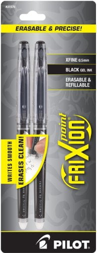 Frixion Point Erasable Pens