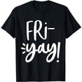 thumbnail image 1 of Friyay Shirt Math Teacher Weekend Back To School Funny Gift T-Shirt, 1 of 5