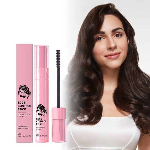 Frizz and Flyaways Hair Taming Wand, 12ml, Lightweight Gel for Instant Smoothing and Flexible Hold, Travel-Size for Purse or Bag, 1 Count