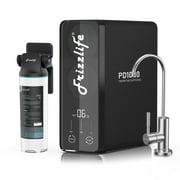 Frizzlife 1000 GPD Under Sink Tankless Reverse Osmosis Water Filtration System, Alkaline and Remineral