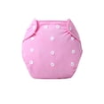 thumbnail image 1 of Frnrwgo Baby Training Pants Snap Button Cotton Breathable Absorbent Leak-Proof Reusable Potty Underwear, 1 of 2