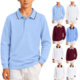 thumbnail image 1 of Frnrwgo Boys Long Sleeve Shirt 2-15Y Pique Cotton Casual Collar Top for School Daily, 1 of 1