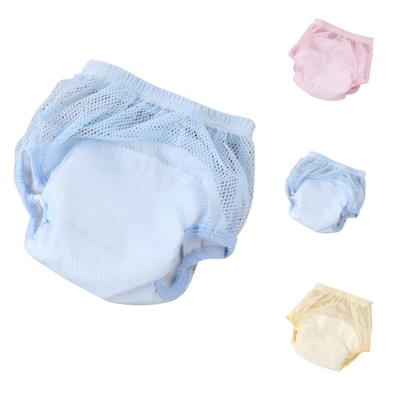 Frnrwgo Boys Mesh Training Pants Breathable Cloth Diaper Covers Reusable Training Underwear