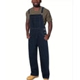 thumbnail image 1 of Frnrwgo Men's Denim Bib Overall, Mens Relaxed Fit Overall Midweight Workwear with Adjustable Straps and Convenient Tool Pockets Dark Blue, 1 of 4
