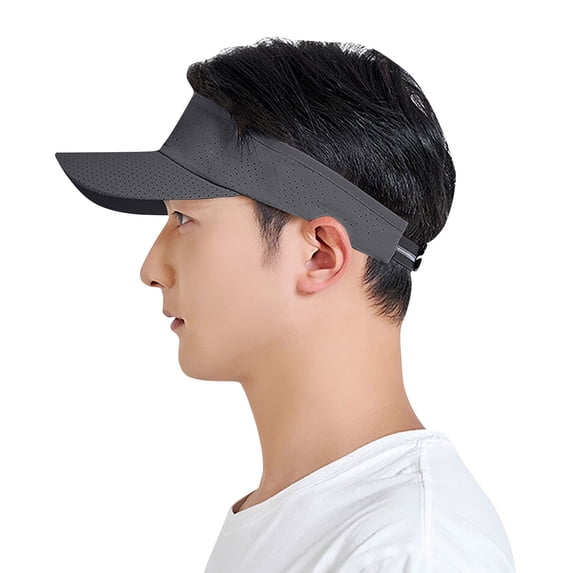 Frnrwgo Men’s Sun Hat Visor Breathable Mesh Ventilated Outdoor Fishing Hiking Adjustable Cap