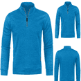 thumbnail image 1 of Frnrwgo Men's Pullover Top Loose Fit Quarter Zip Long Sleeve Outdoor Casual for Fall Winter, 1 of 5