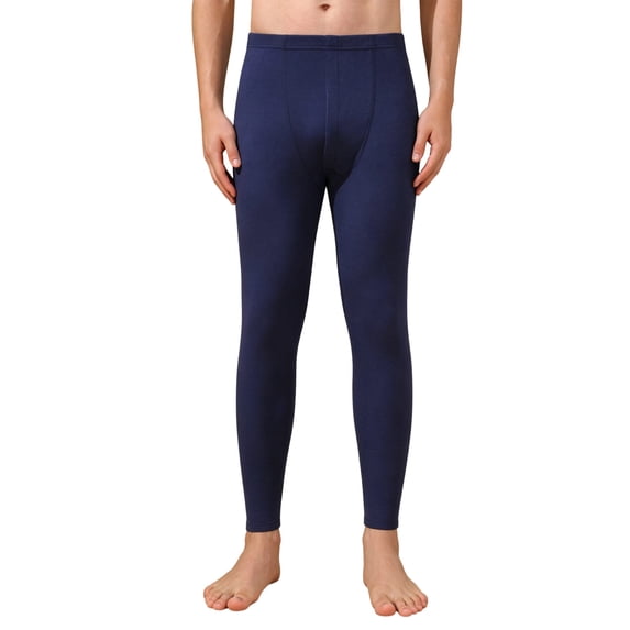 Frnrwgo Men’s Thermal Baselayer Legging Lightweight Long Johns Cold Weather Layering