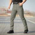 thumbnail image 1 of Frnrwgo Men's Waterproof Cargo Pants Elastic Waist Utility Pockets Outdoor Tactical Work Pants, 1 of 6