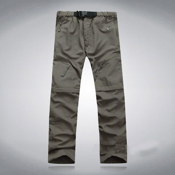 Frnrwgo Mens Outdoor Pants Quick Dry Waterproof Hiking Climbing Casual Pants