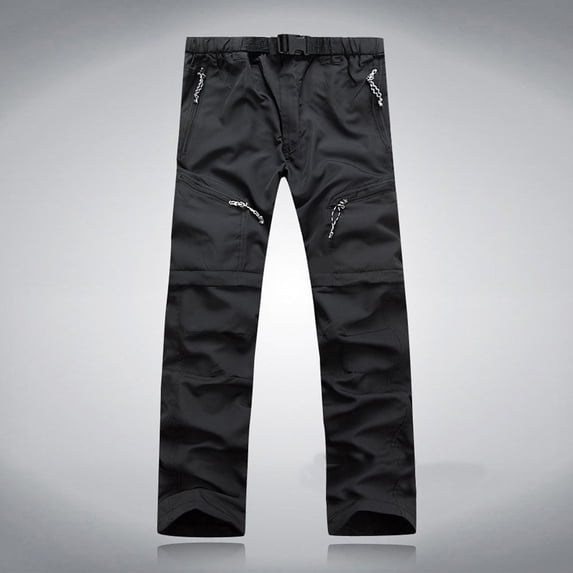 Frnrwgo Mens Outdoor Pants Quick Dry Waterproof Hiking Climbing Casual Pants