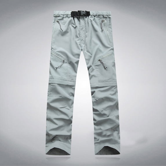 Frnrwgo Mens Outdoor Pants Quick Dry Waterproof Hiking Climbing Casual Pants
