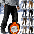 thumbnail image 1 of Frnrwgo Mens Winter Snow Pants Waterproof Windproof Soft Fleece Lined -20°C Extreme Warm with Deep Pockets, 1 of 9