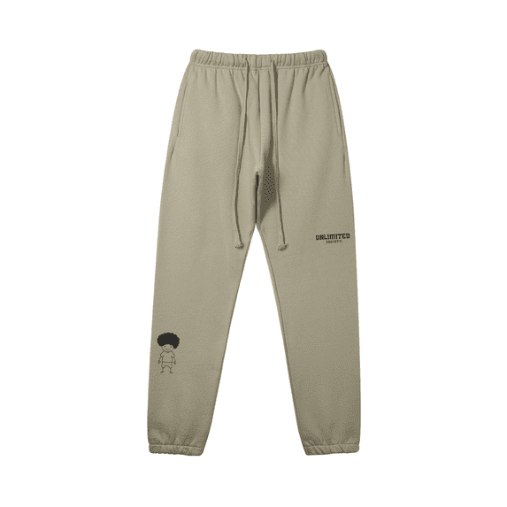 Fro Bro Drawstring SlimFit Sweatpants