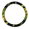 thumbnail image 1 of Frog 14.5 Inch Printing PVC Leather Steering Wheel Covers Auto Accessories, 1 of 6
