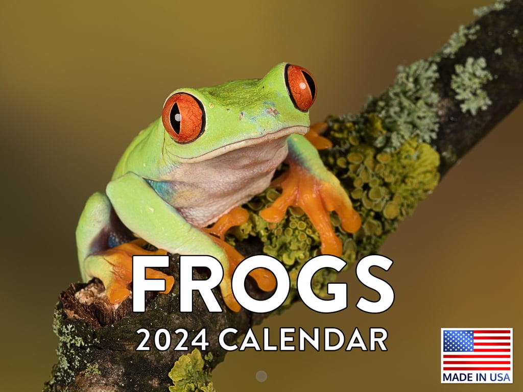 Frog 2024 Wall Calendar