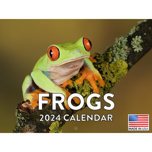 Frog 2024 Wall Calendar