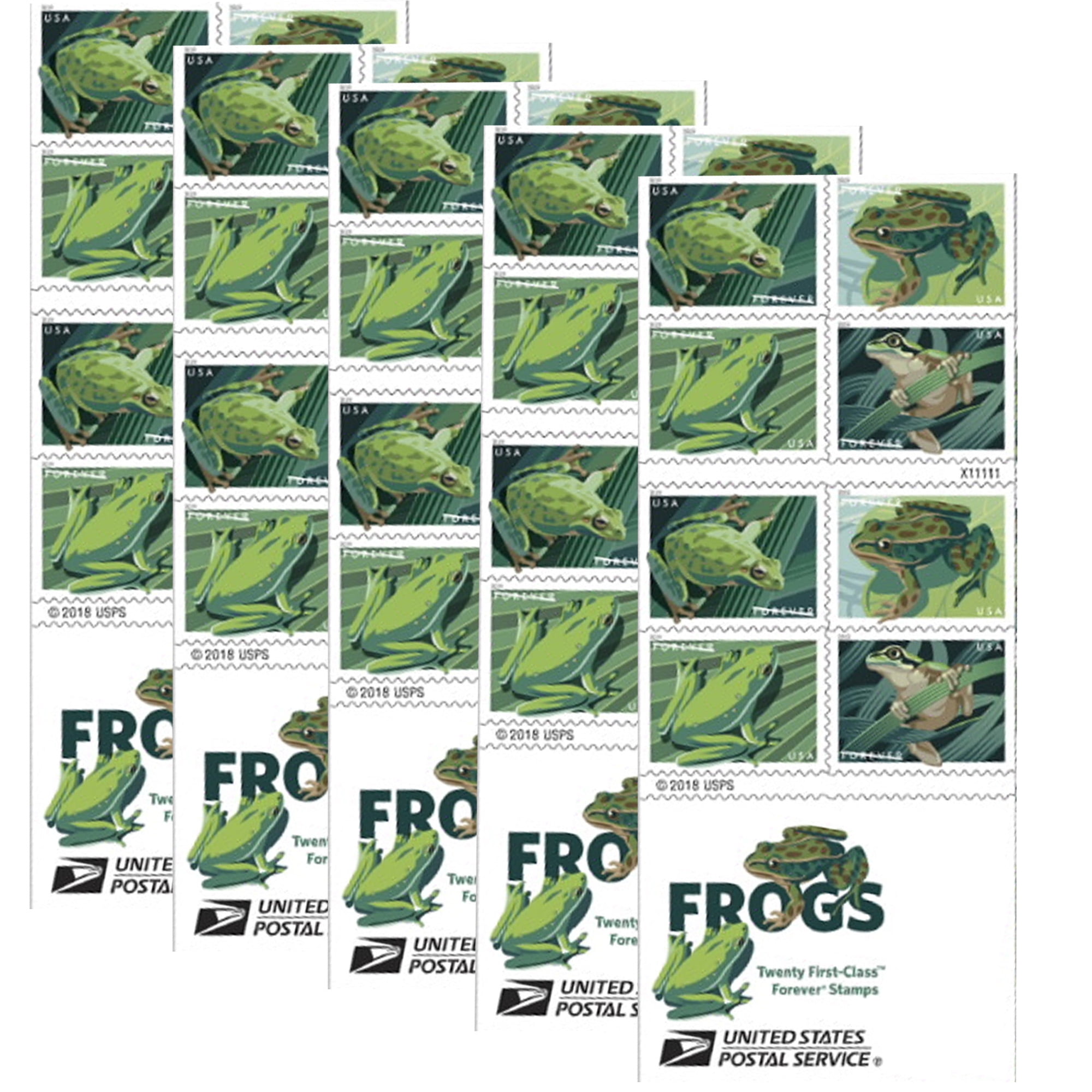 Frogs Forever Postage Stamps - Celebrate Nature with these Colorful Stamps