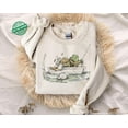 thumbnail image 1 of Frog 90s Graphic Sweatshirt, Unisex Oversize Cotton Toad Sweatshirt, Nature Sweater, Frog Hoodie, Book Lovers Hoodie, 1 of 5