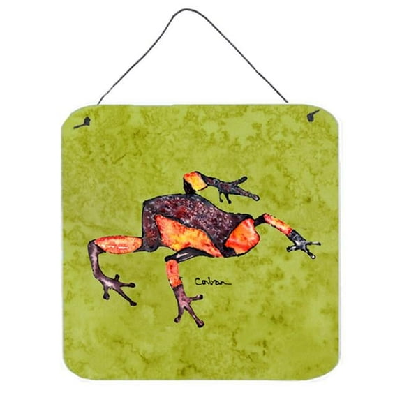 Frog Aluminium Metal Wall Or Door Hanging Prints