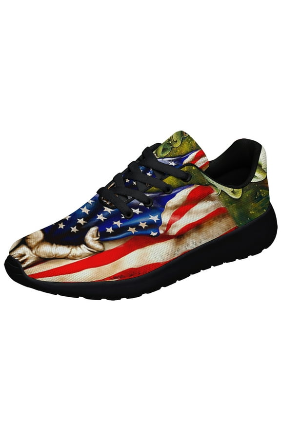 Frog American Shoes Sneakers for Women Men Black Size 9