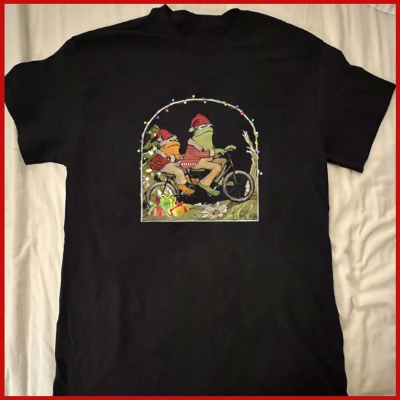 Frog And Toad Christmas Teacher T-Shirt